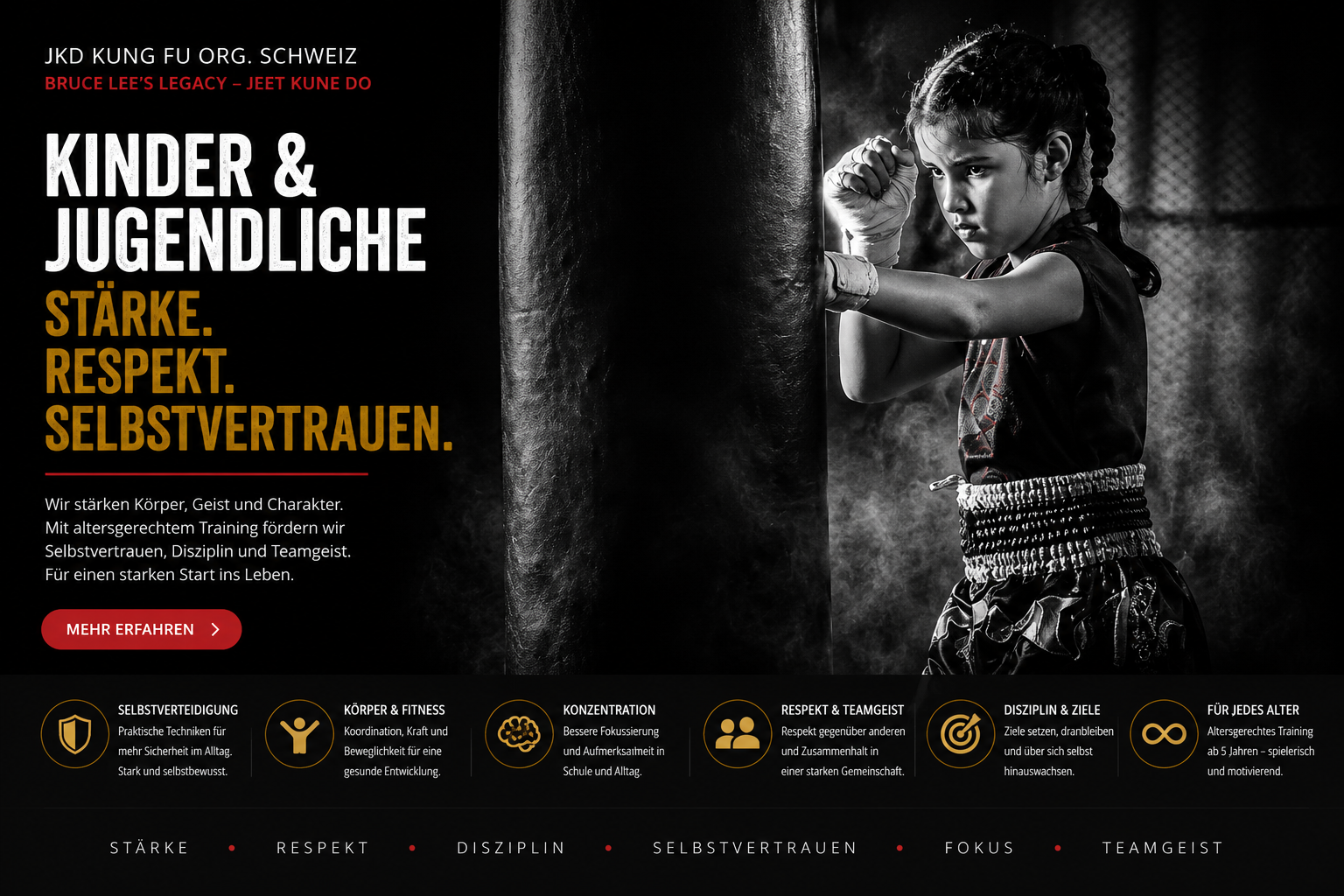 Kinder Kung Fu / Kinder Selbstverteidigung>